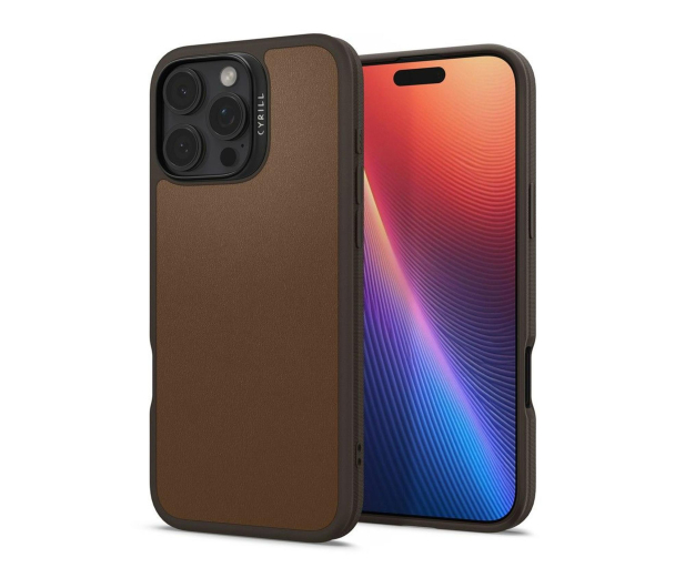 Spigen Cyrill Kajuk Mag Magsafe do Iphone 16 Pro Max Saddle Brown - 1346603 - zdjęcie